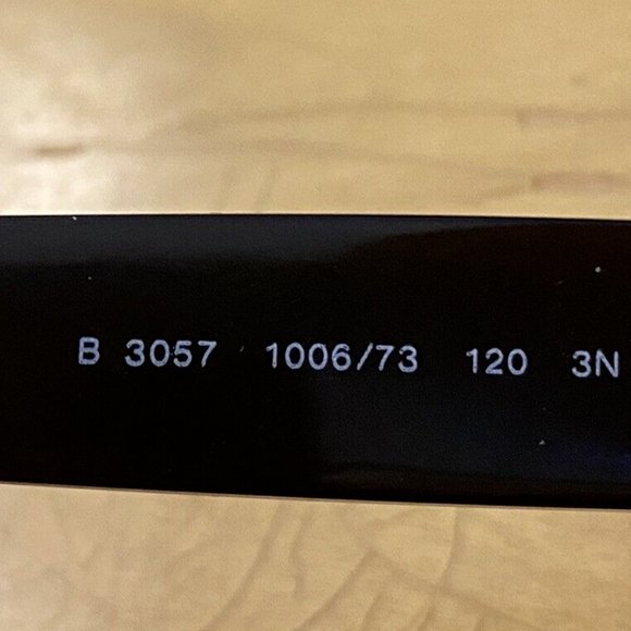 Burberry black gradient shield sunglasses B 3057 1057/11 120 2N EUC main image 4
